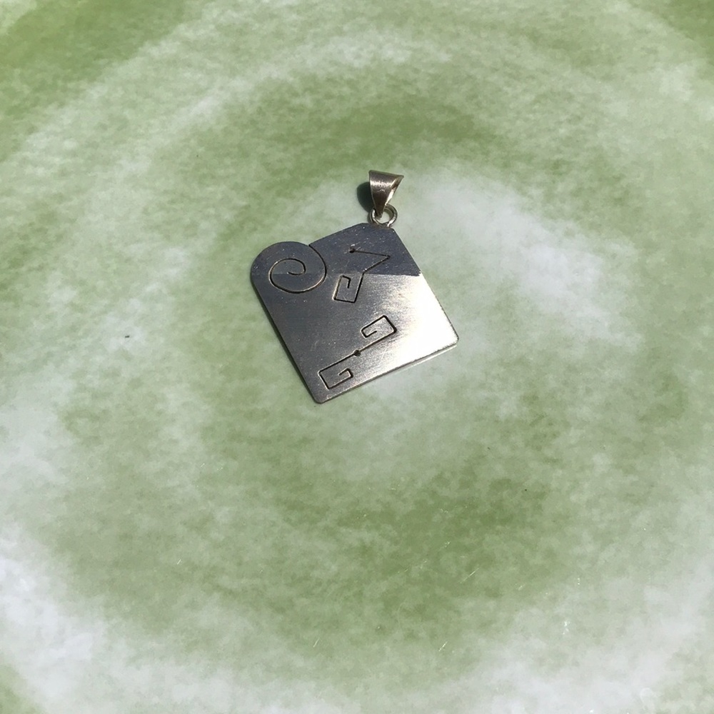 Handmade Sterling Silver Pendant
